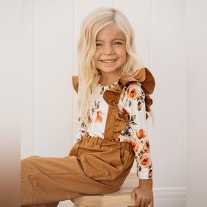 Bailey’s  Blossoms Livee Long Sleeve  Leotard size 4T